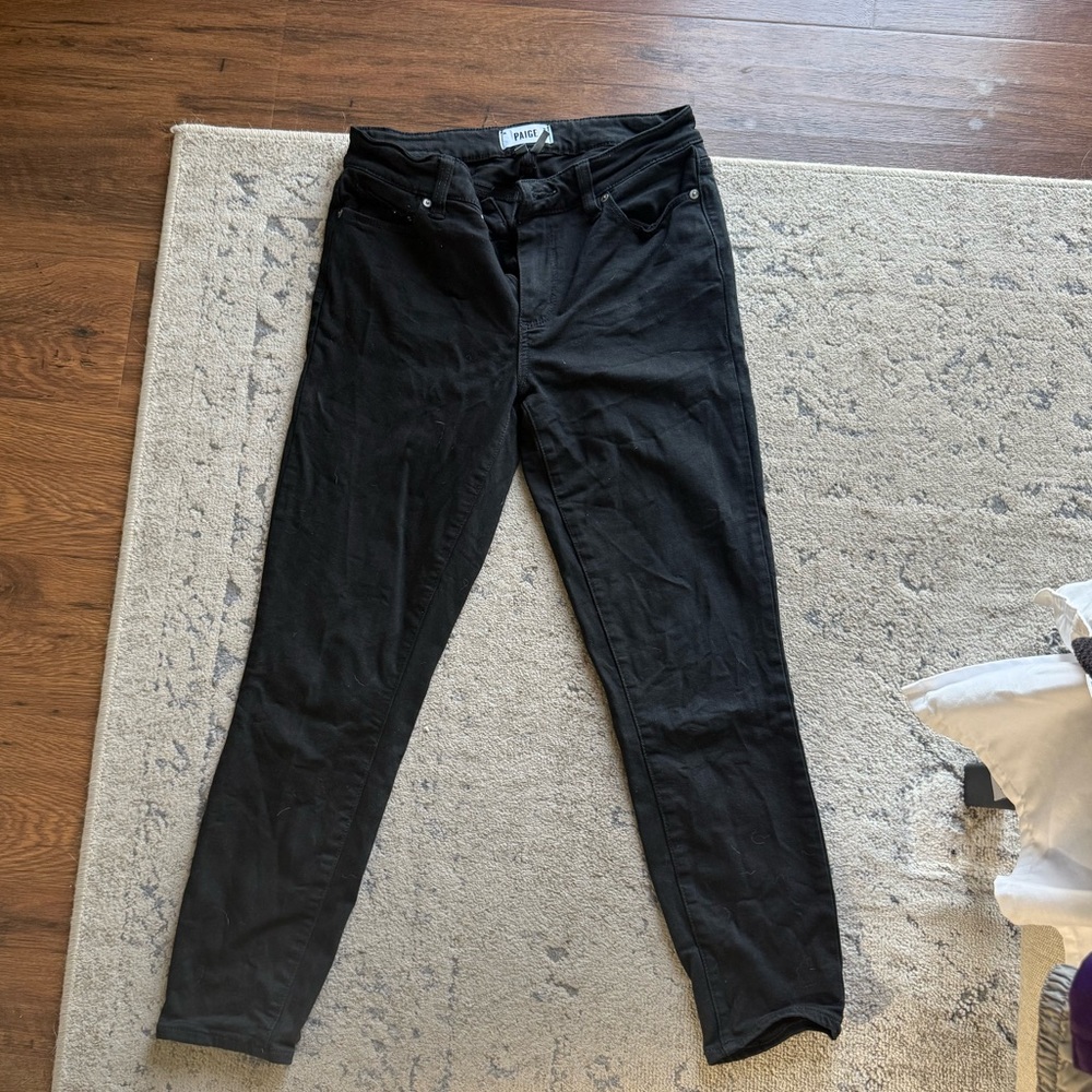 Paige Classic Black Denim